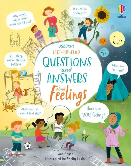 Lift-the-Flap Questions and Answers About Feelings | The Dyslexia Shop