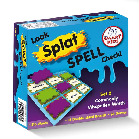 Look, Splat, Spell, Check Games Level 2 | The Dyslexia Shop