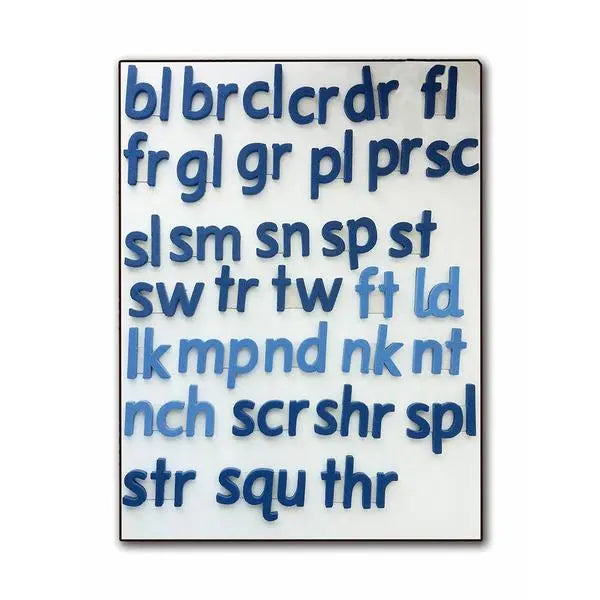 Magnetic Letters Print Pack 2 (Adjacent Consonants) | The Dyslexia Shop