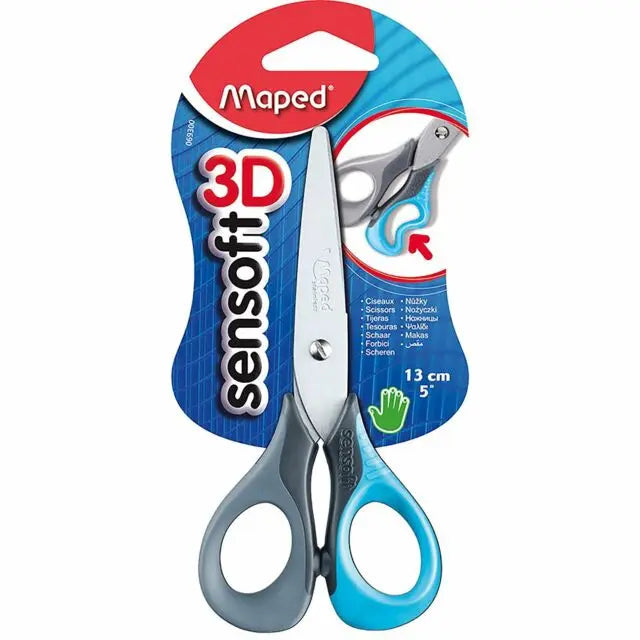 Maped Sensoft 3D Scissors Right Handed 13cm | The Dyslexia Shop