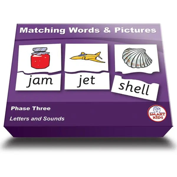 Matching Words & Pictures Phase Three | The Dyslexia Shop