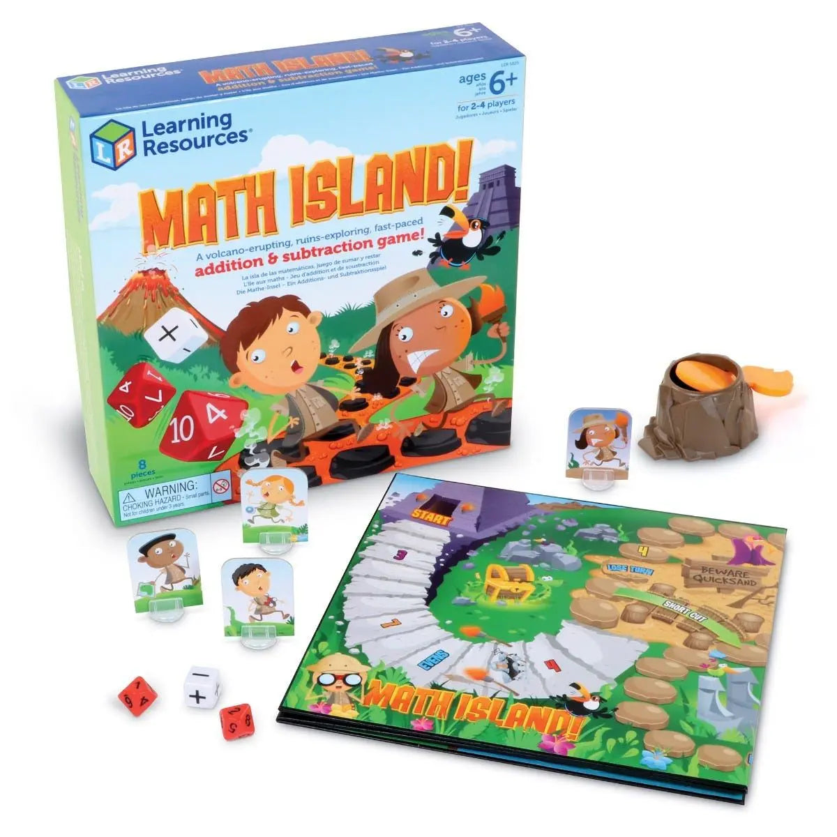 Math Island Addition & Subtraction Game | The Dyslexia Shop