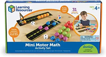 Mini Motor Maths Activity Set - Learning Resources | The Dyslexia Shop