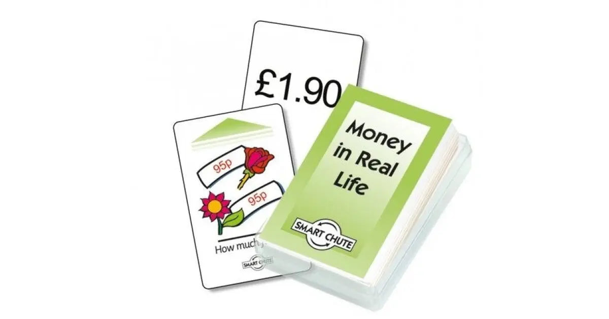 Money in Real Life Chute Cards | The Dyslexia Shop