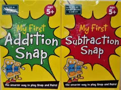 My First Addition and My First Subtraction Snap | The Dyslexia Shop
