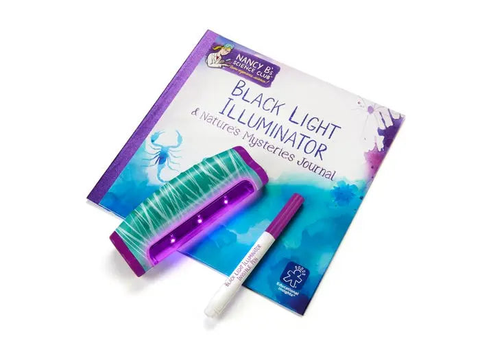 Nancy B's Science Club® Black Light Illuminator and Nature's Mystery Journal | The Dyslexia Shop