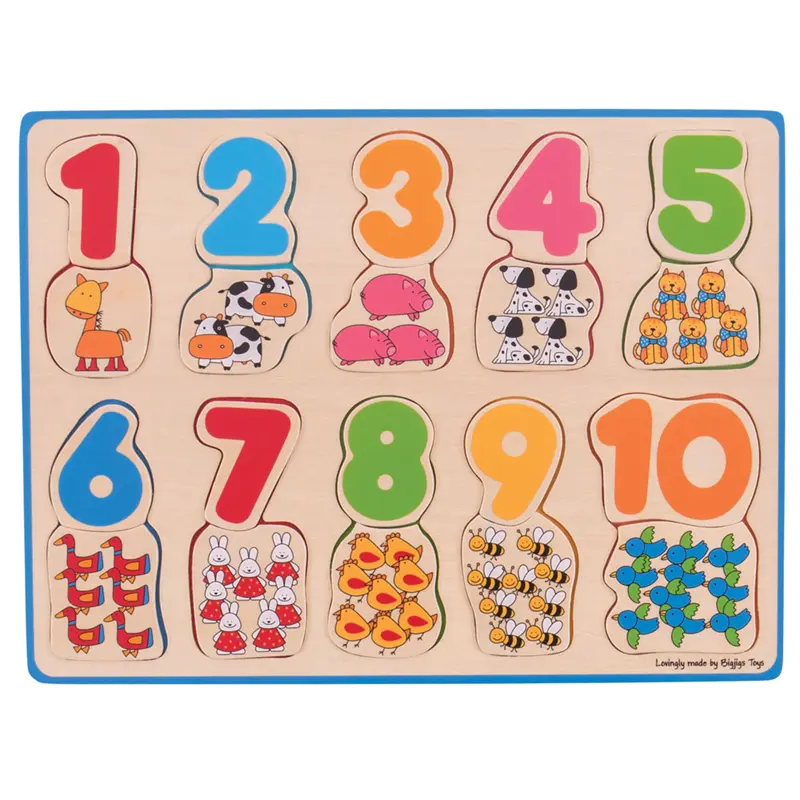 Number and Colour Matching Puzzle | The Dyslexia Shop