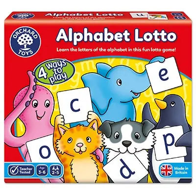 Orchard Toys Alphabet Lotto Game | The Dyslexia Shop