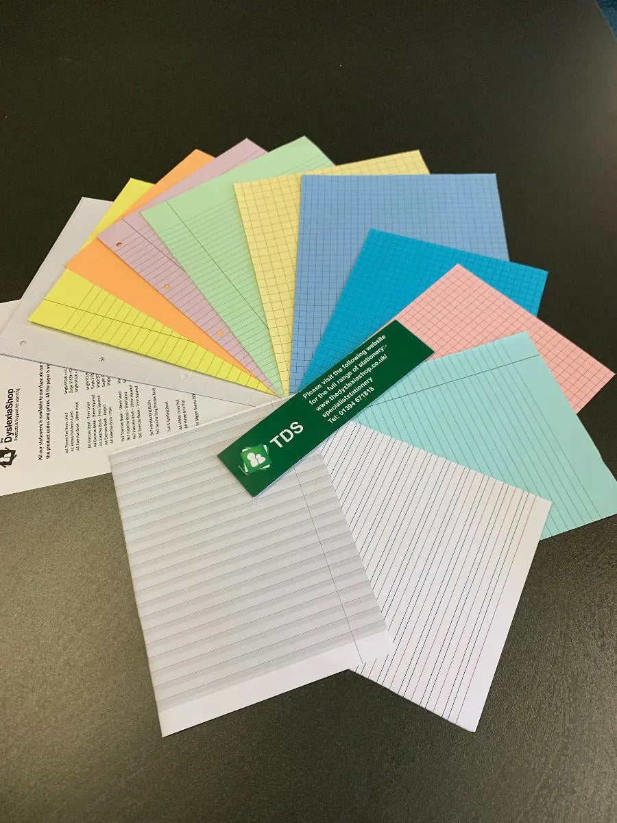 Paper Sample Pack - The Dyslexia Shop