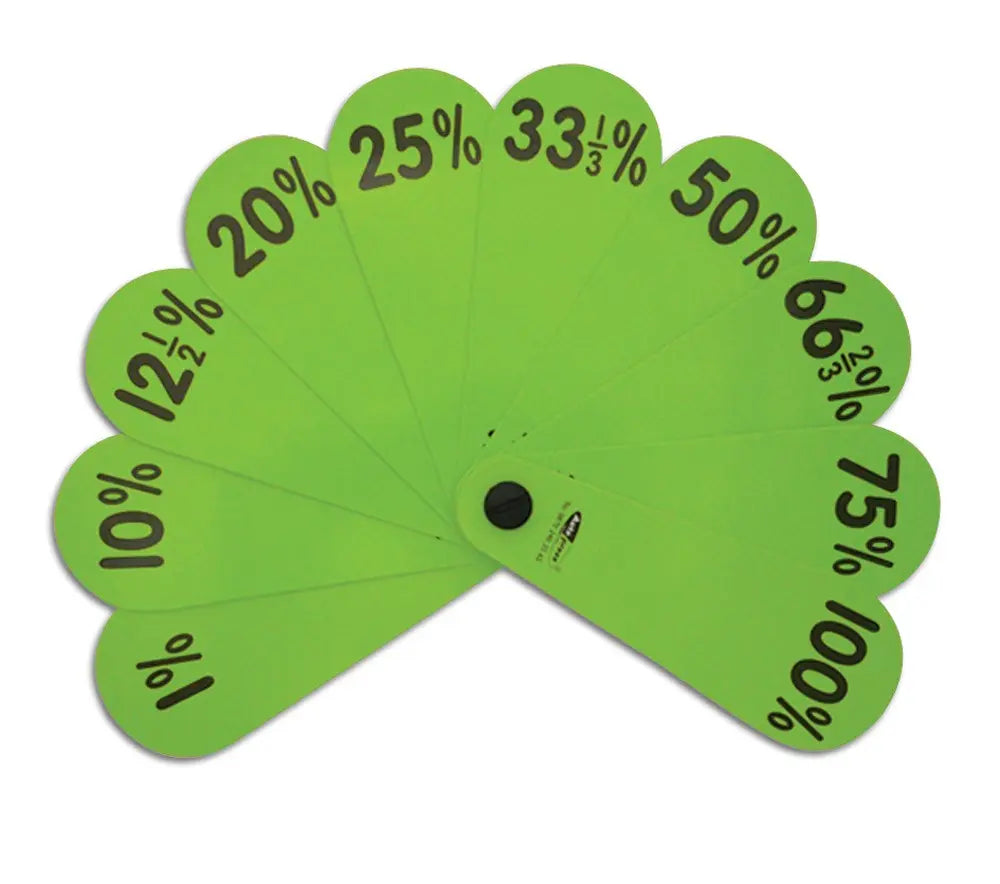 Percentage Fan | The Dyslexia Shop