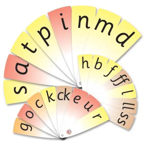 Phoneme Fans Phase Two | The Dyslexia Shop