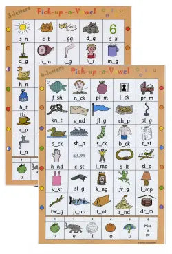 Pick-up-a-Vowel | The Dyslexia Shop