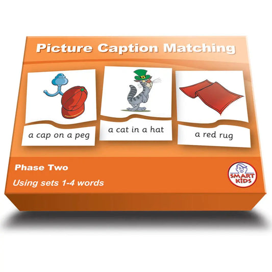 Picture Caption Matching Phase Two Set 1 | The Dyslexia Shop