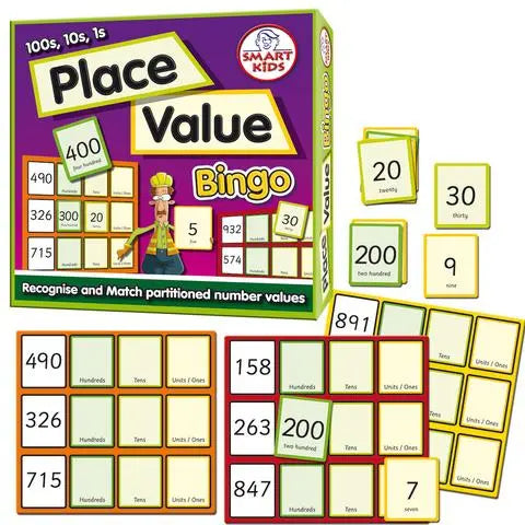 Place Value Bingo (100s, 10s & 1s) | The Dyslexia Shop