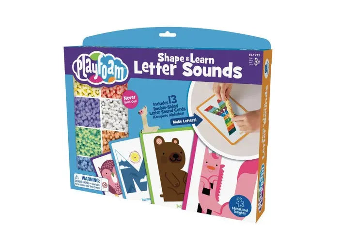 Playfoam® Shape & Learn Letter Sounding | The Dyslexia Shop