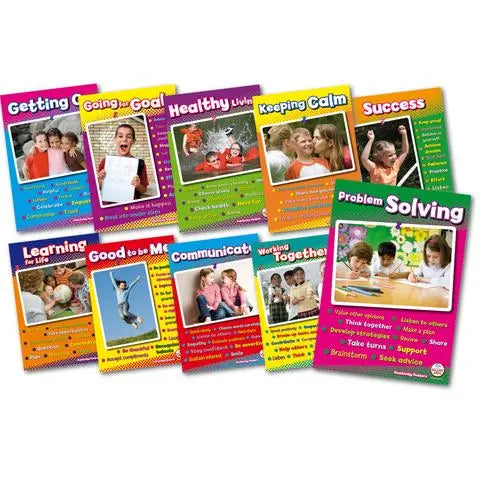 Positivity Posters (Set of 10) | The Dyslexia Shop