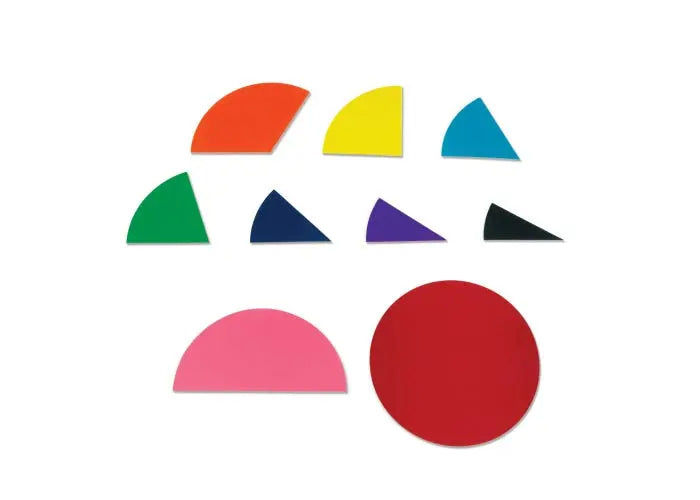 Rainbow Fraction® Circles Demonstration Clings | The Dyslexia Shop