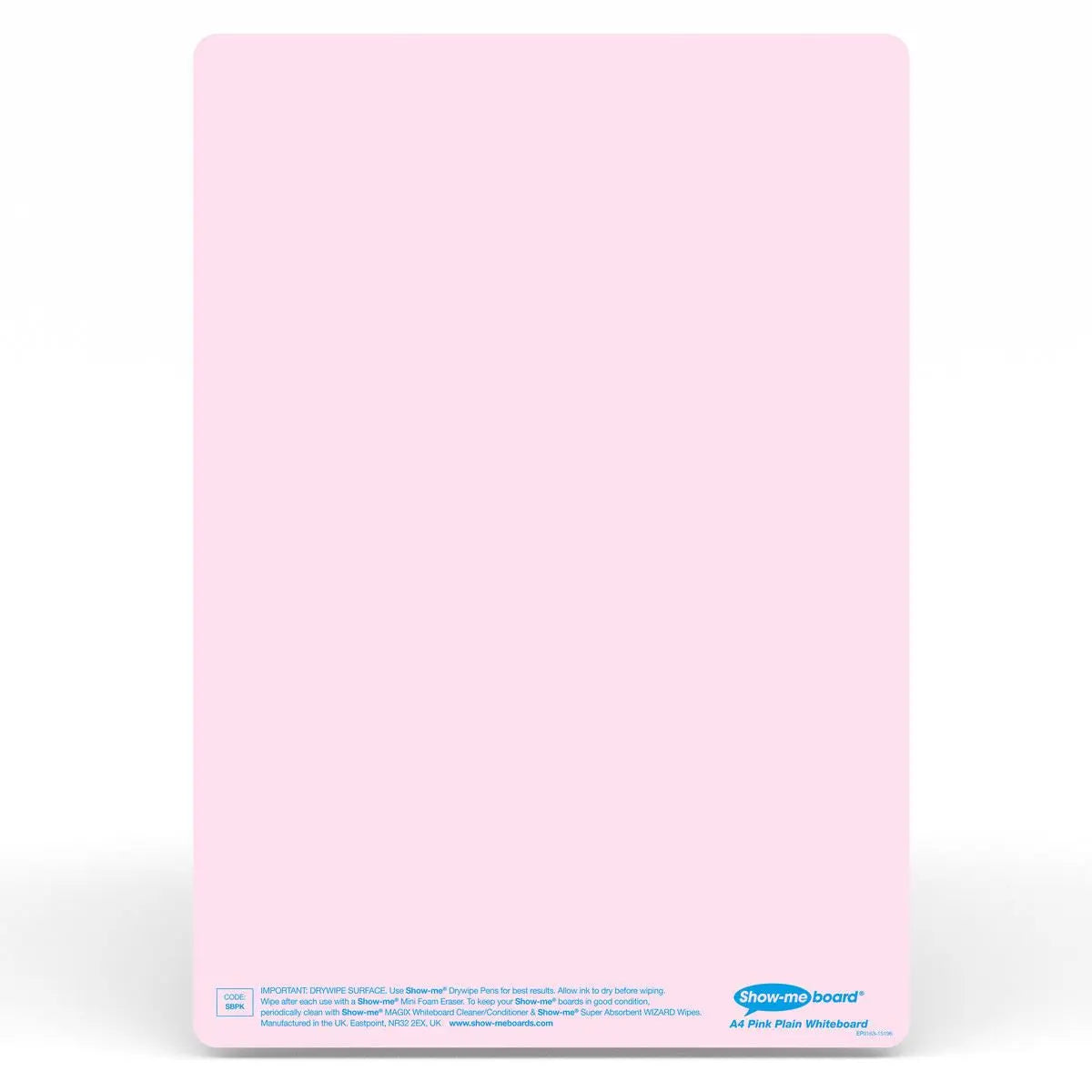 Show-Me - A4 Plain Tinted Drywipe Boards | The Dyslexia Shop