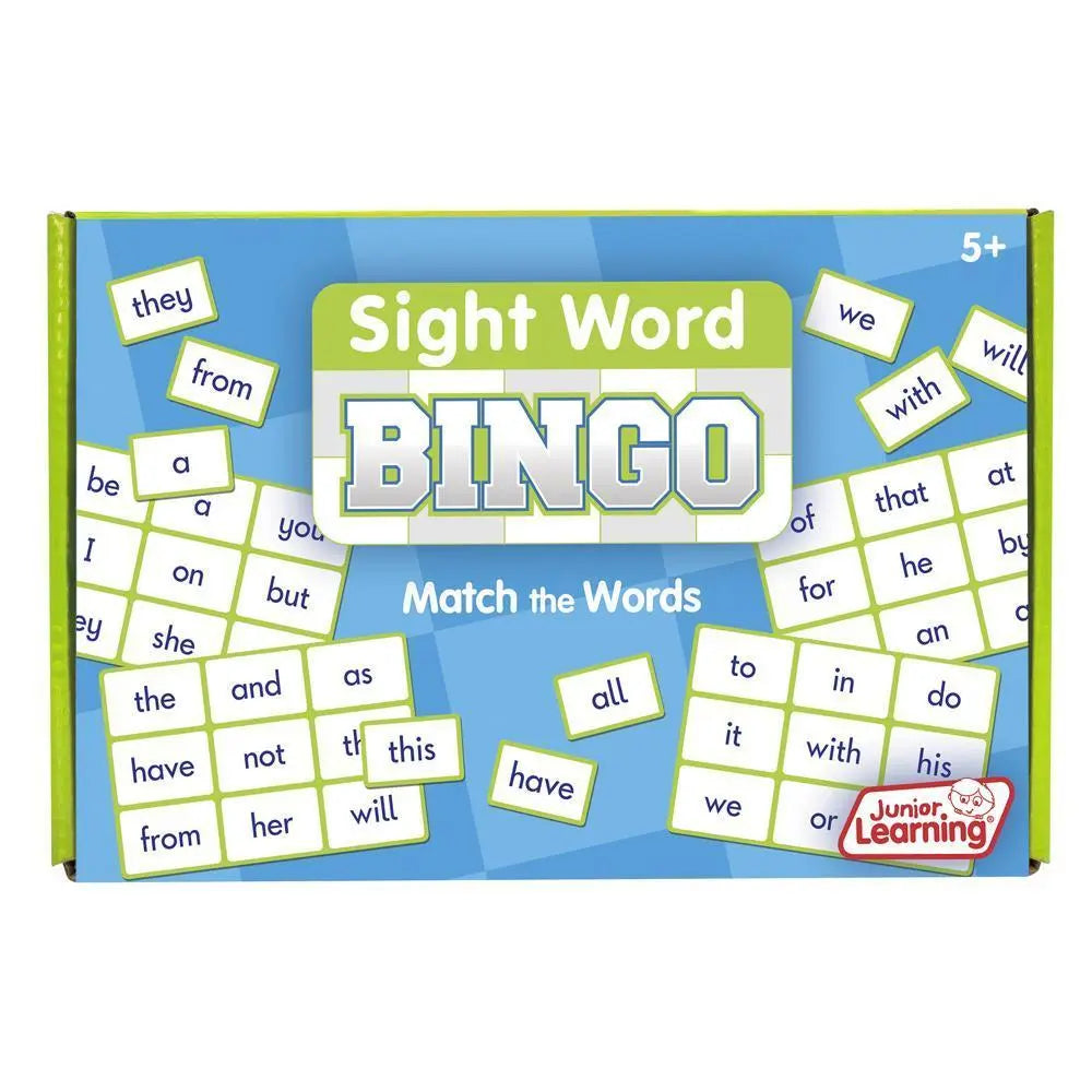 Sight Word Bingo | The Dyslexia Shop