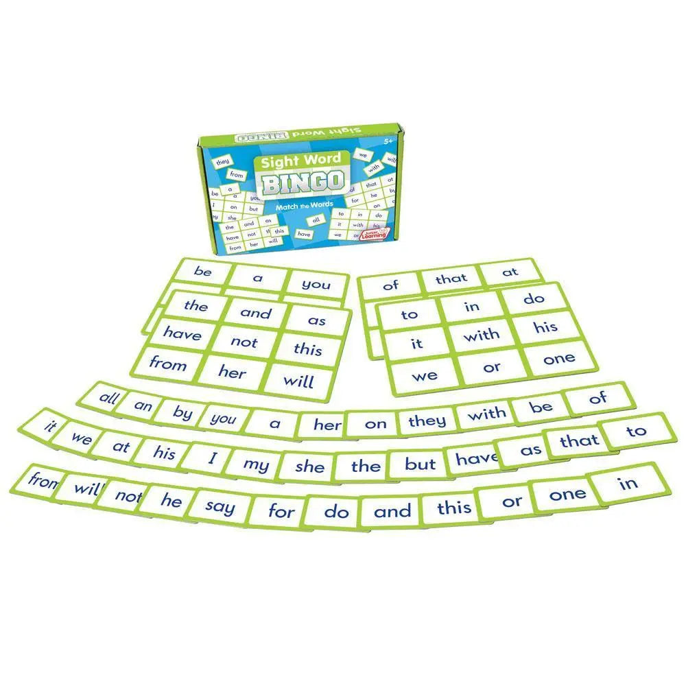 Sight Word Bingo | The Dyslexia Shop