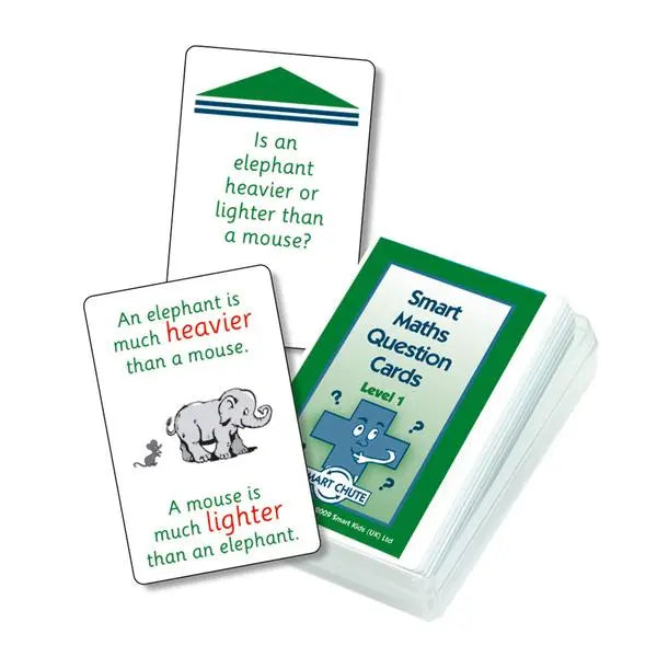 Smart Maths Question Chute Cards Level 1 | The Dyslexia Shop
