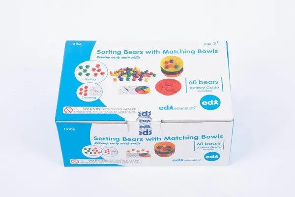 Sorting Bears With Matching Bowls Pack Of 6 - Commotion | The Dyslexia Shop