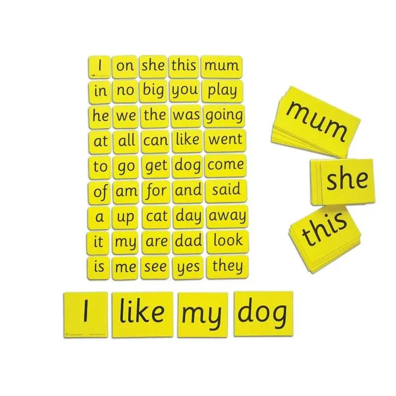 TEACHER'S FIRST WORDS, CARD SET (45 CARDS) | The Dyslexia Shop