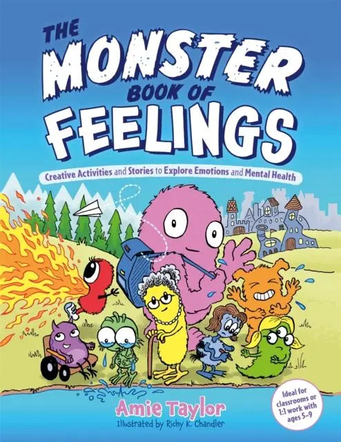 The Monster Book of Feelings : Creative Activities and Stories to Explore Emotions and Mental Health | The Dyslexia Shop