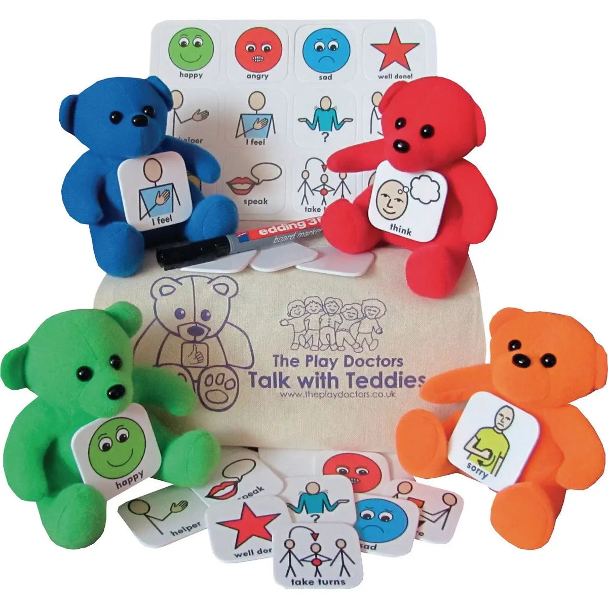 The Play DoctorsTalk With Teddies Set | The Dyslexia Shop