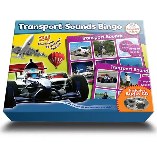 Transport Sounds Bingo | The Dyslexia Shop