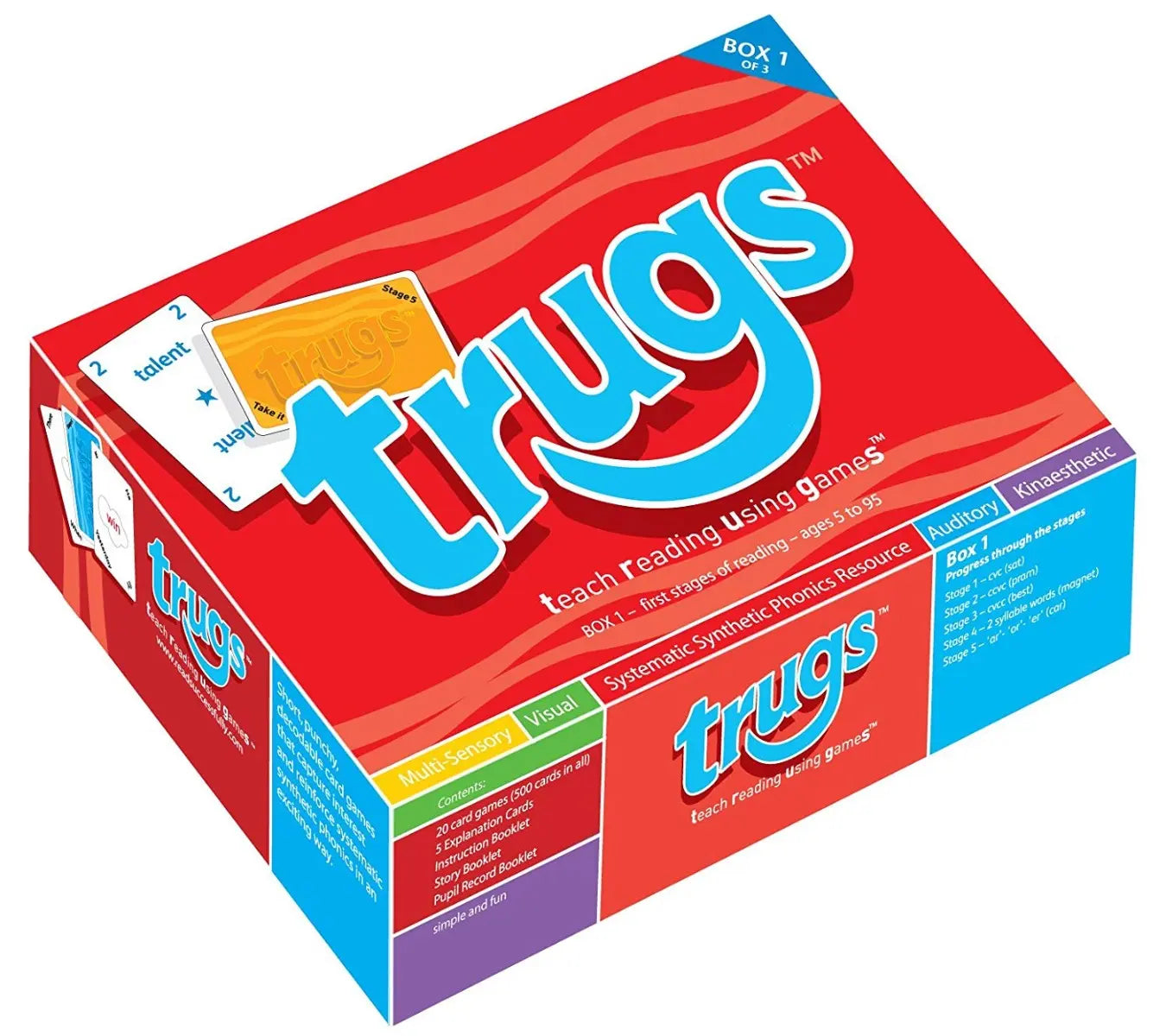 Trugs for Schools - Box 1: Approx Reading Age 6 – 7 ½ yrs, Interest level 5 - 95 yrs | The Dyslexia Shop