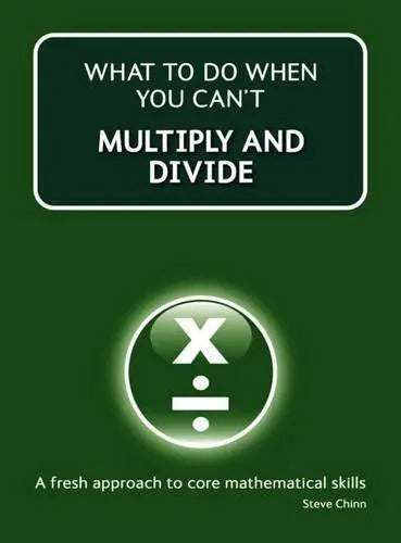 What to do when you can't multiply and divide | The Dyslexia Shop