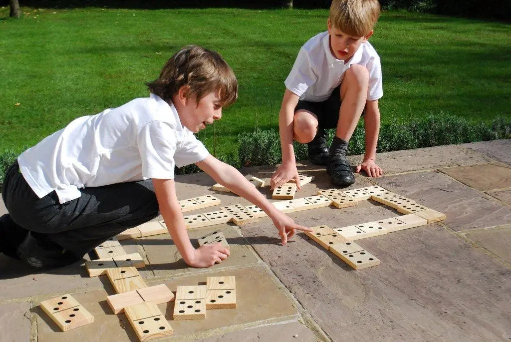 Wooden Dominoes - Pk 28 | The Dyslexia Shop