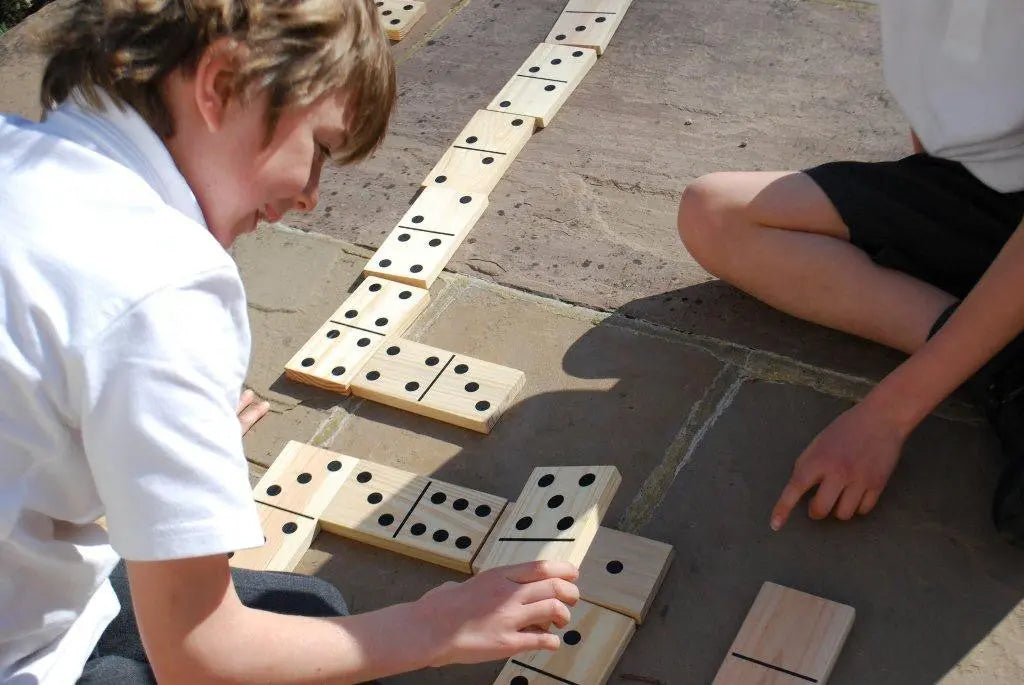 Wooden Dominoes - Pk 28 | The Dyslexia Shop