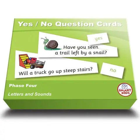 Yes - No Question Cards Phase 4 | The Dyslexia Shop
