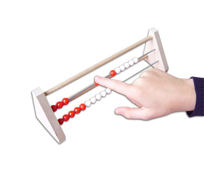 Child's Individual 0 - 20 Bead-Bar Counting Frame