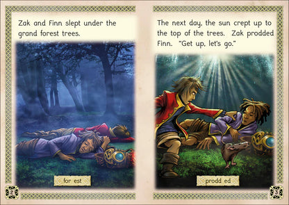 Magic Belt Series (Set of 12 books) Adjacent consonants and consonant digraphs