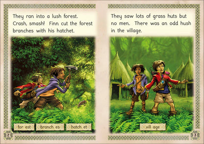 Magic Belt Series (Set of 12 books) Adjacent consonants and consonant digraphs