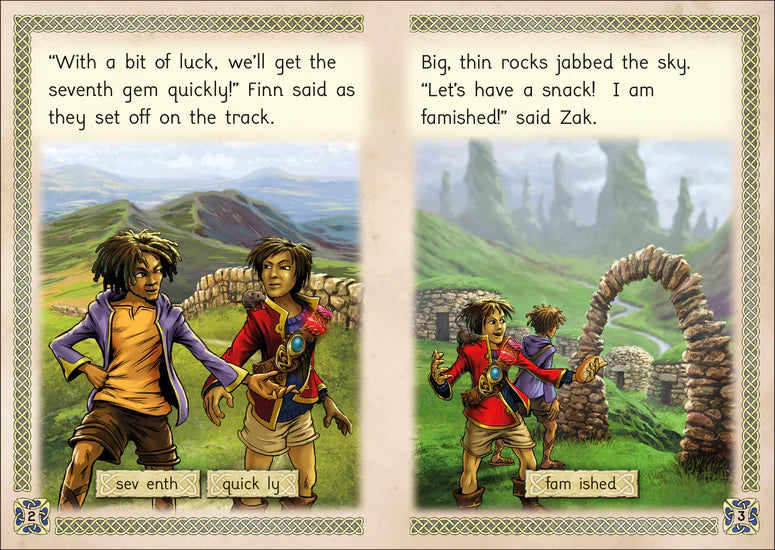 Magic Belt Series (Set of 12 books) Adjacent consonants and consonant digraphs