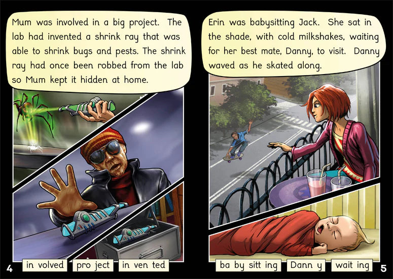 Rescue Series (Set of 10 books) Alternative Vowel Spelling