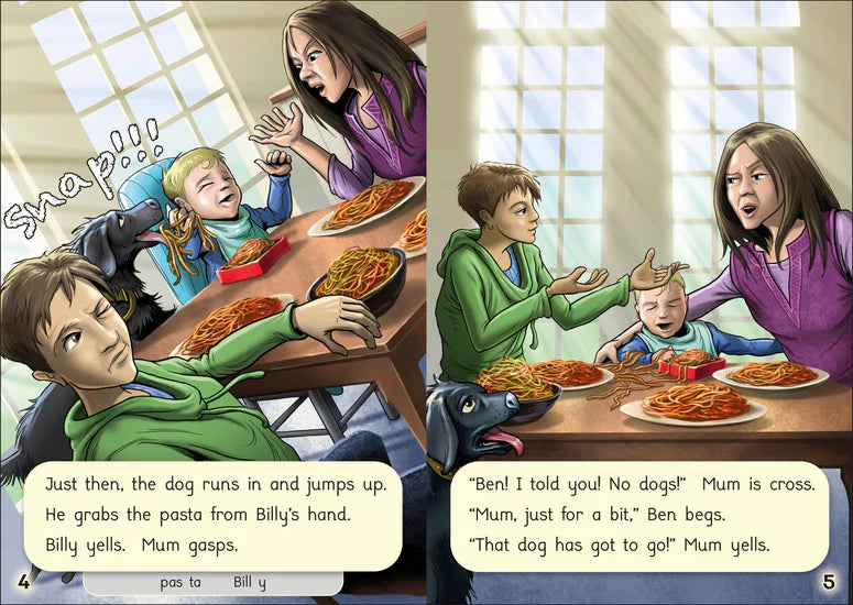 That Dog! Series (Set of 12 books) Adjacent consonants and consonant digraphs