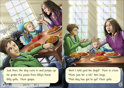 That Dog! Series (Set of 12 books) Adjacent consonants and consonant digraphs