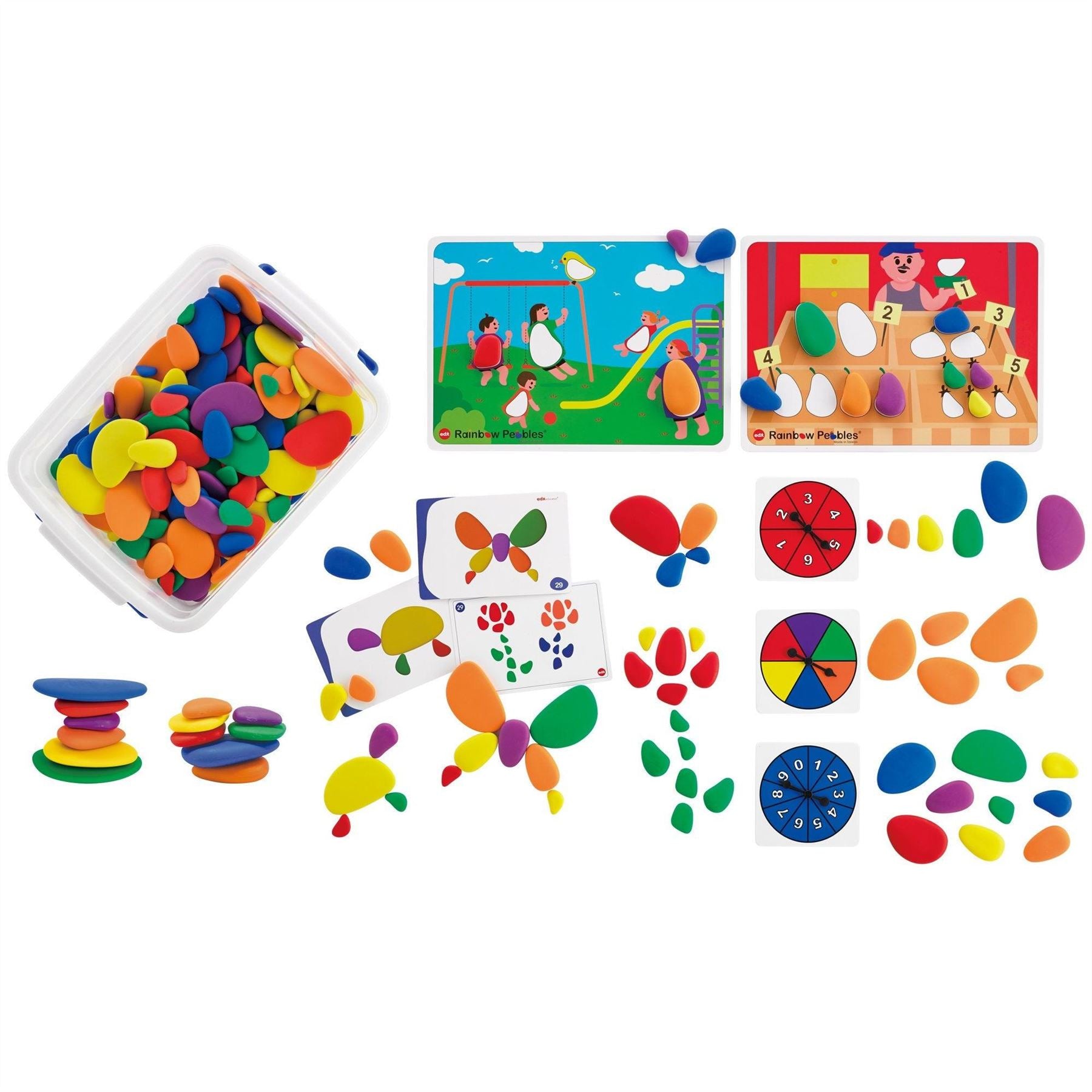 Rainbow Pebbles Classroom Set