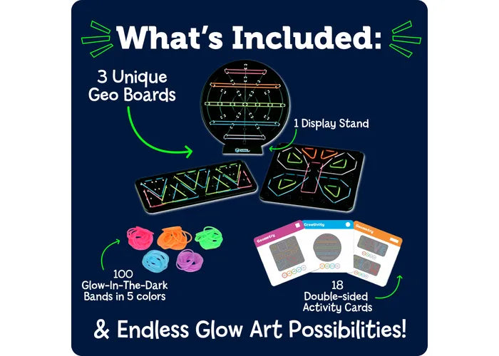 STEM Explorers™ Geo-Glow Art