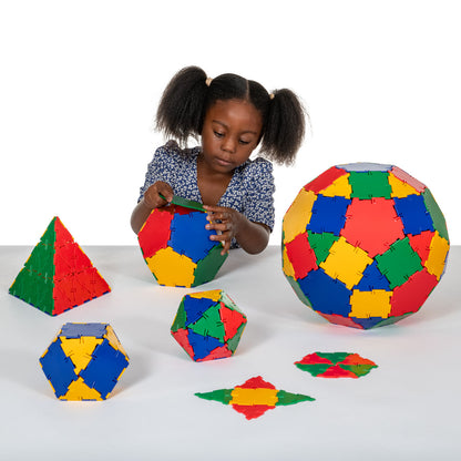 Original Polydron Basic Set - 164-Piece Geometry Construction Kit