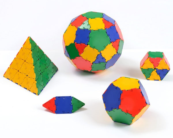 Original Polydron Basic Set - 164-Piece Geometry Construction Kit
