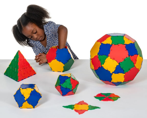 Original Polydron Basic Set - 164-Piece Geometry Construction Kit