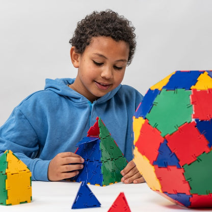 Original Polydron Class Set - 184-Piece Geometry Construction Kit