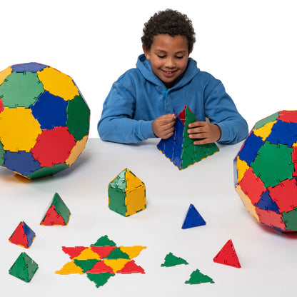 Original Polydron Class Set - 184-Piece Geometry Construction Kit