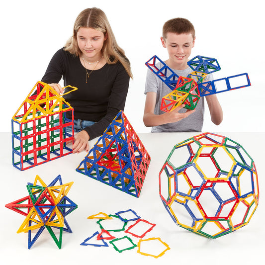 Original Polydron Frameworks Multi Pack - 460-Piece Geometry Kit